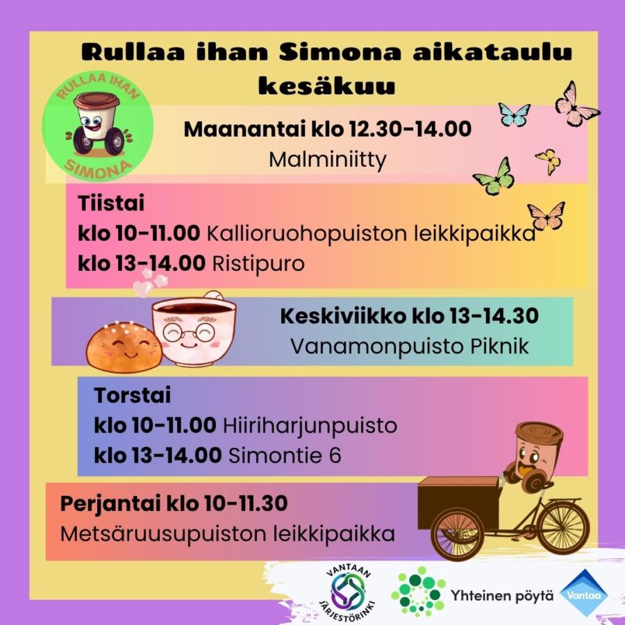 Kahvilapyörä 2025 aikataulu some (2)
